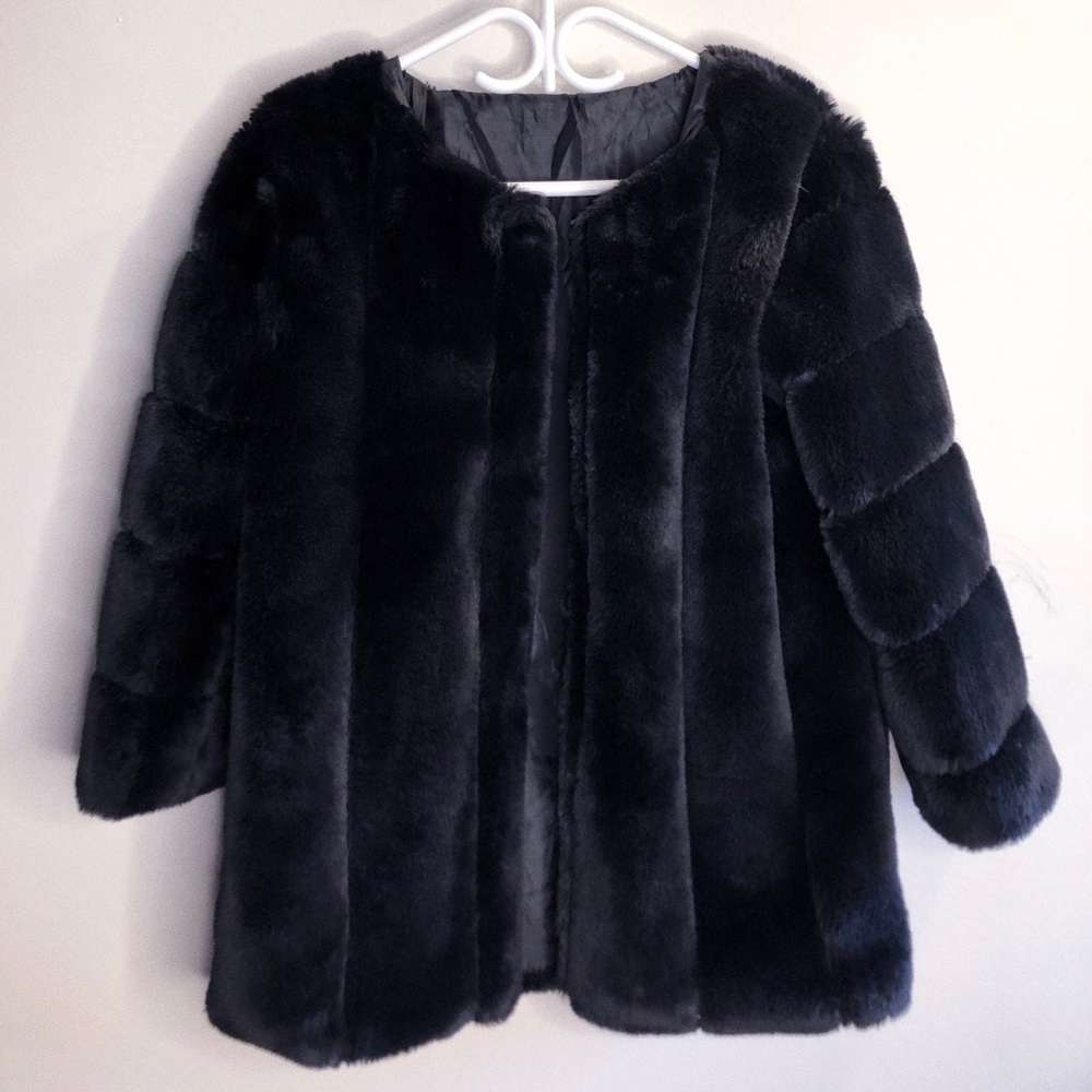 FAUX FUR JACKET
